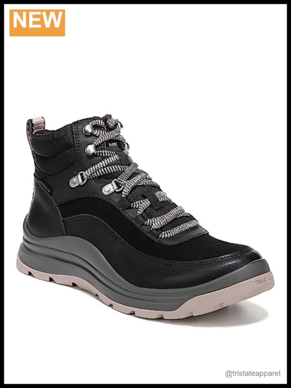 Women's Water-Resistant Suede Leather Winter Snow Boots Warm Calf High Lace-Up